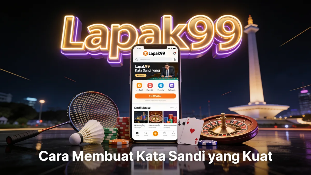 Cara Membuat Kata Sandi yang Kuat — lapak99 di Indonesia